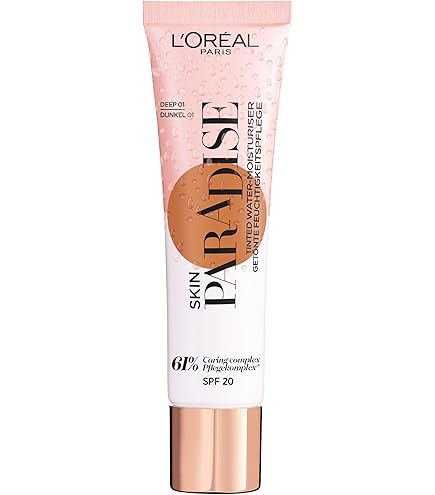 Foundation Skin Paradise Cr Me Teint Hydratante 02 Deep - L Oreal