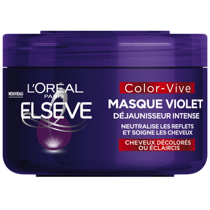 Color-vive intensive Anti-Gelbstich-Maske 250 ml - L'ORÉAL