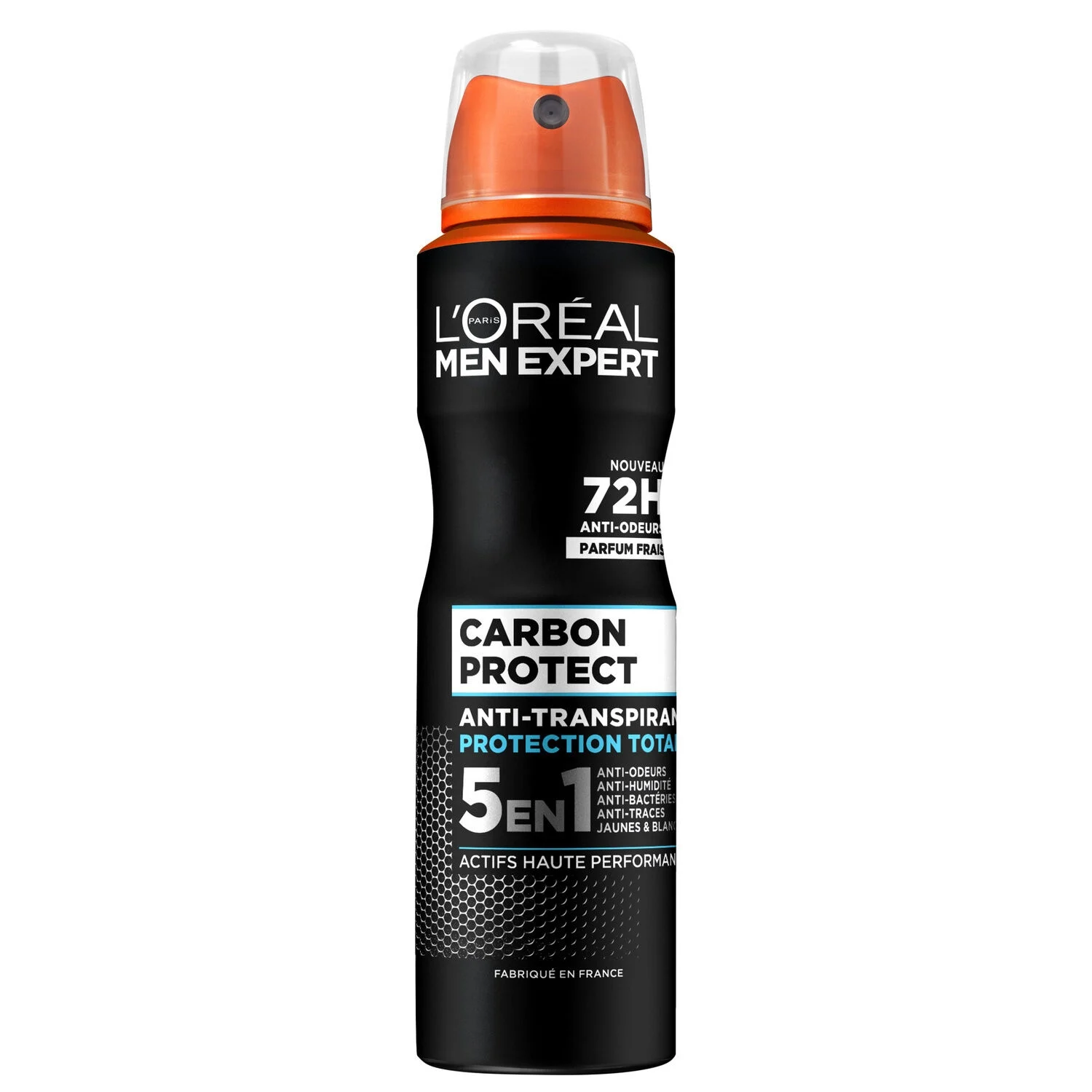 Deodorante Men Expert Spay 5en1 Carbon Protect, 150ml - L'ORÉAL
