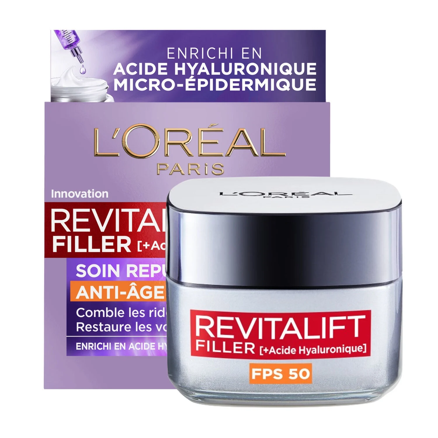 Anti-Aging Intense Plumping Facial Treatment, 50ml - L'ORÉAL