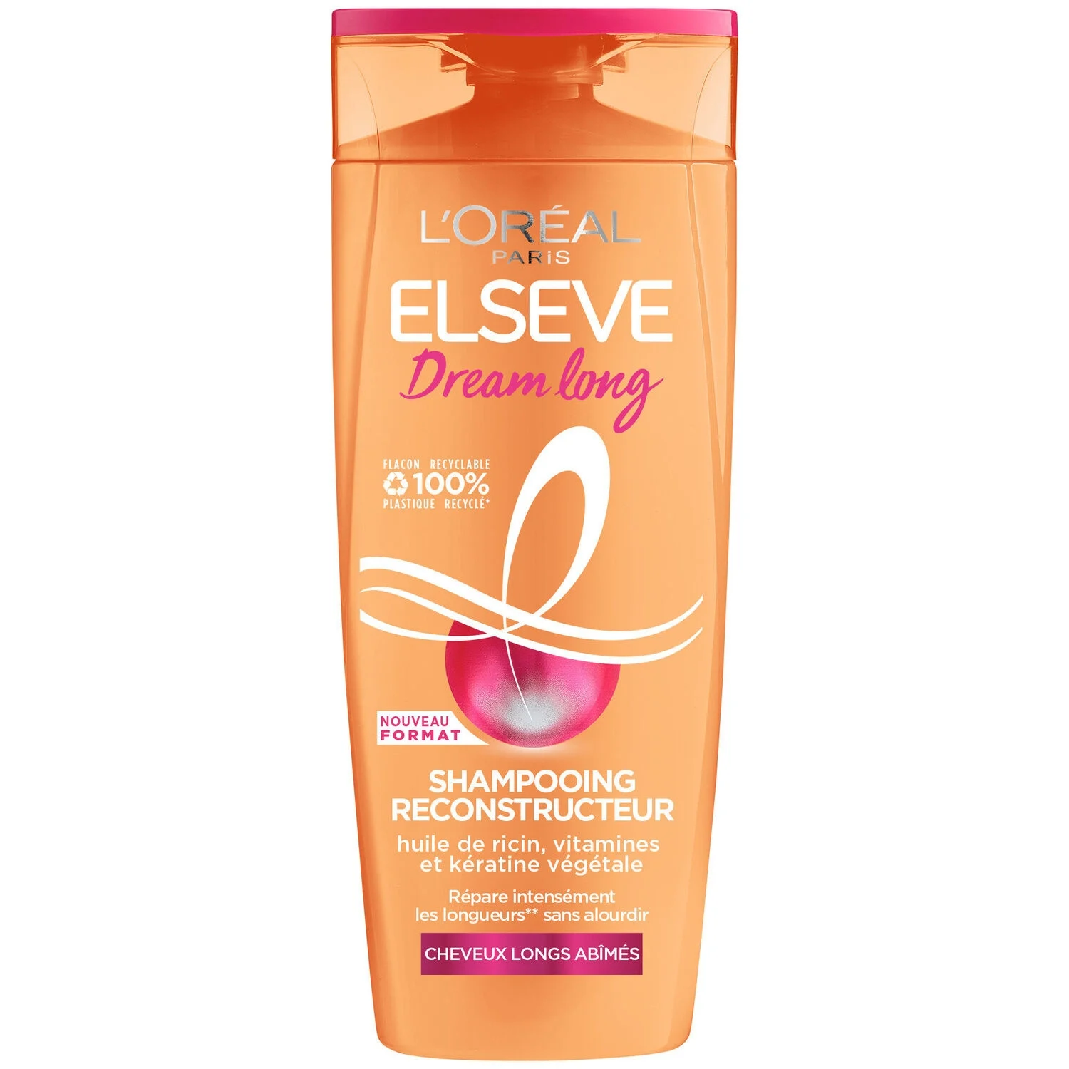 Shampooing Reconstructeur pour Cheveux Abimés Cassants ou Longs 300ml - ELSEVE