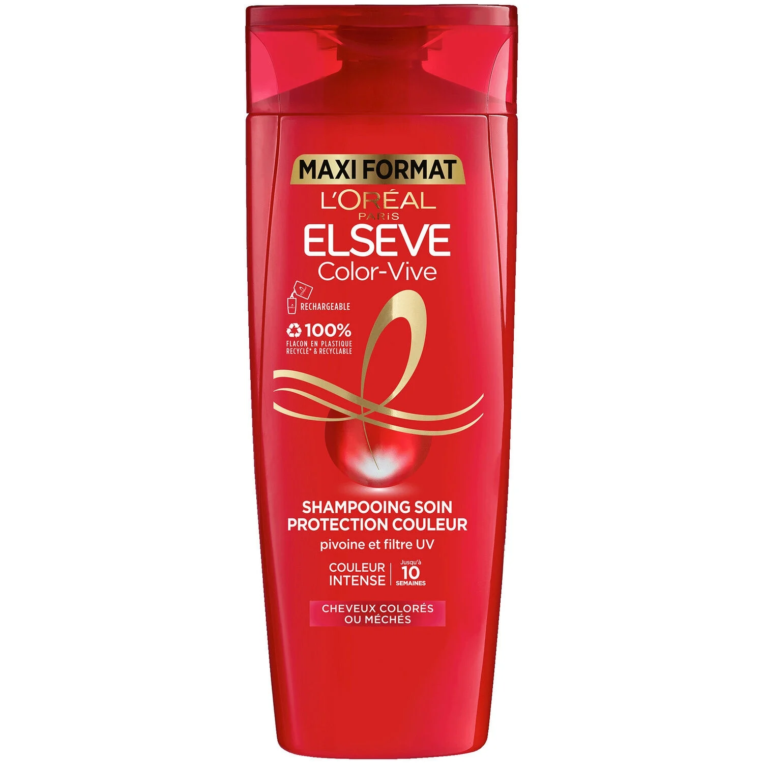 Champú Cuidado Protección Del Color Para Cabellos Teñidos O Con Mechas 500ml - Elseve