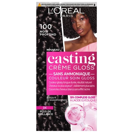 100 Black Creme Gloss Casting