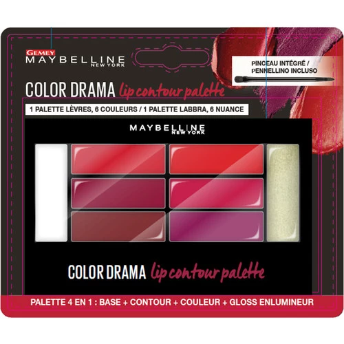La Lip Palette Lipstick 1 Crimson - MAYBELLINE
