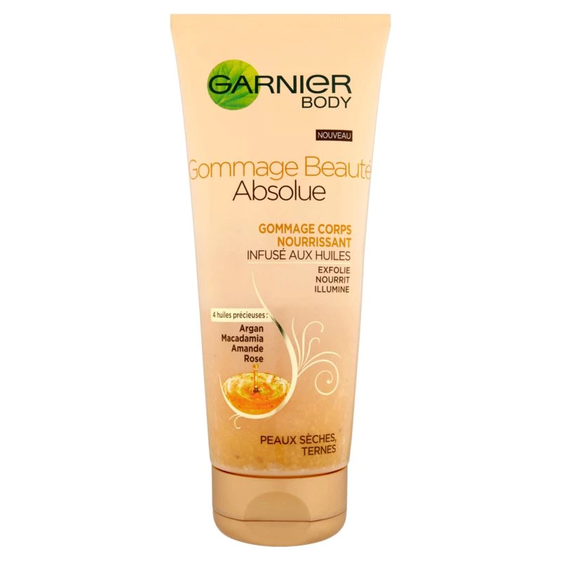 Gommage beauté absolue infusé aux huiles 200ml - GARNIER