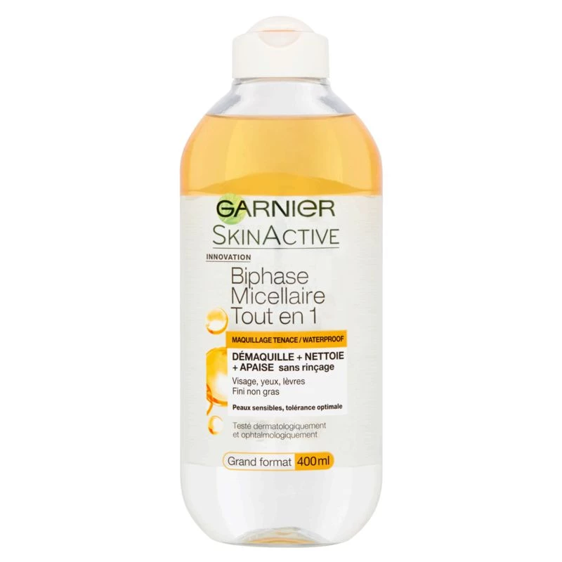 Loción micelar todo en 1 400ml - GARNIER SKIN ACTIVE