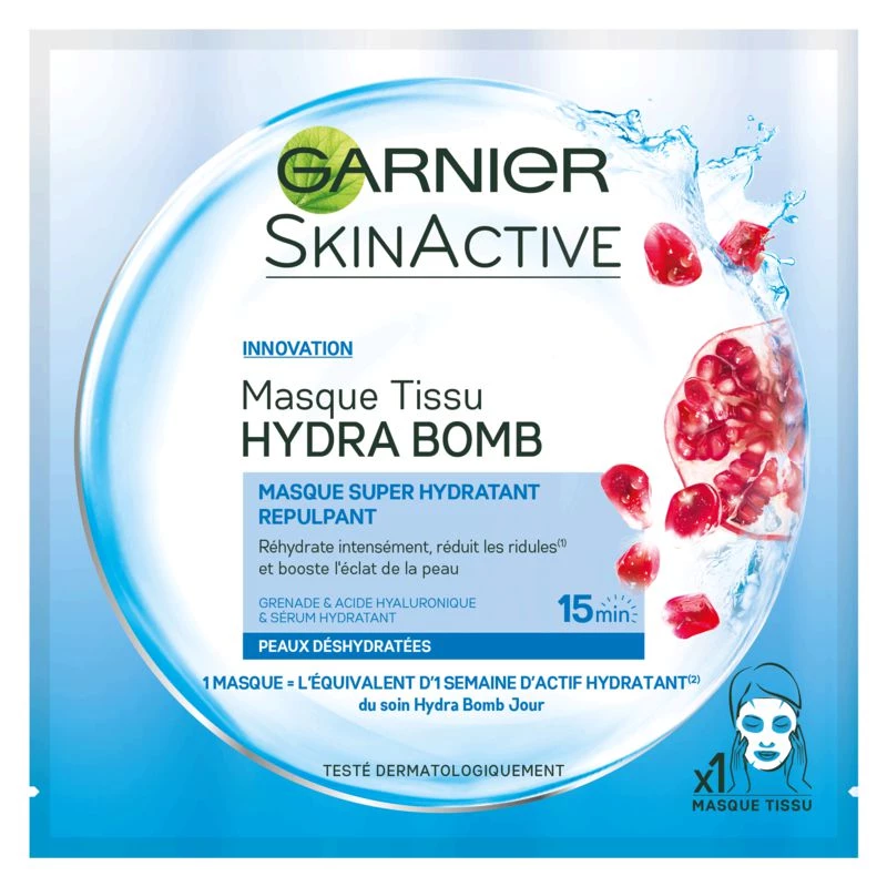 Hydra Bomb Masque Tissu X 20 Gr