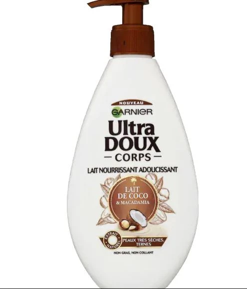 Lait nourrissant adoucissant corps coco & macadamia 250ml - GARNIER