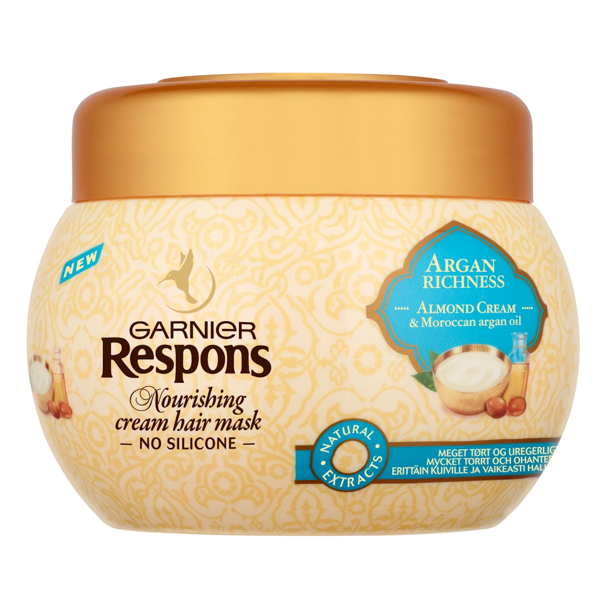 Ultra Doux Richness Hair Mask With Argan Oil 300ml - Garnier