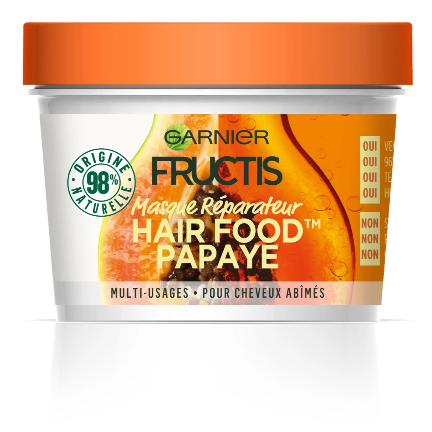 Fructis mascarilla reparadora alimentaria capilar 390ml - GARNIER