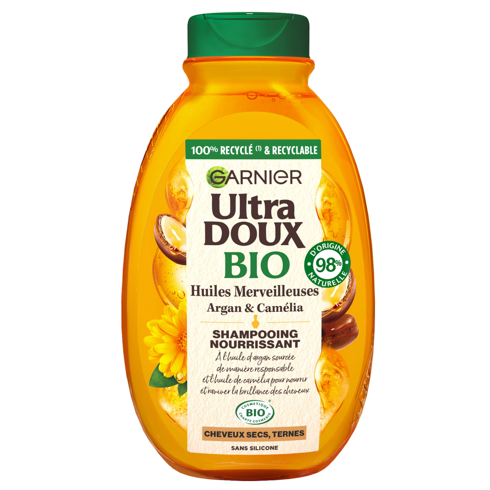 Udx Shp Organic 250ml Wunderbar