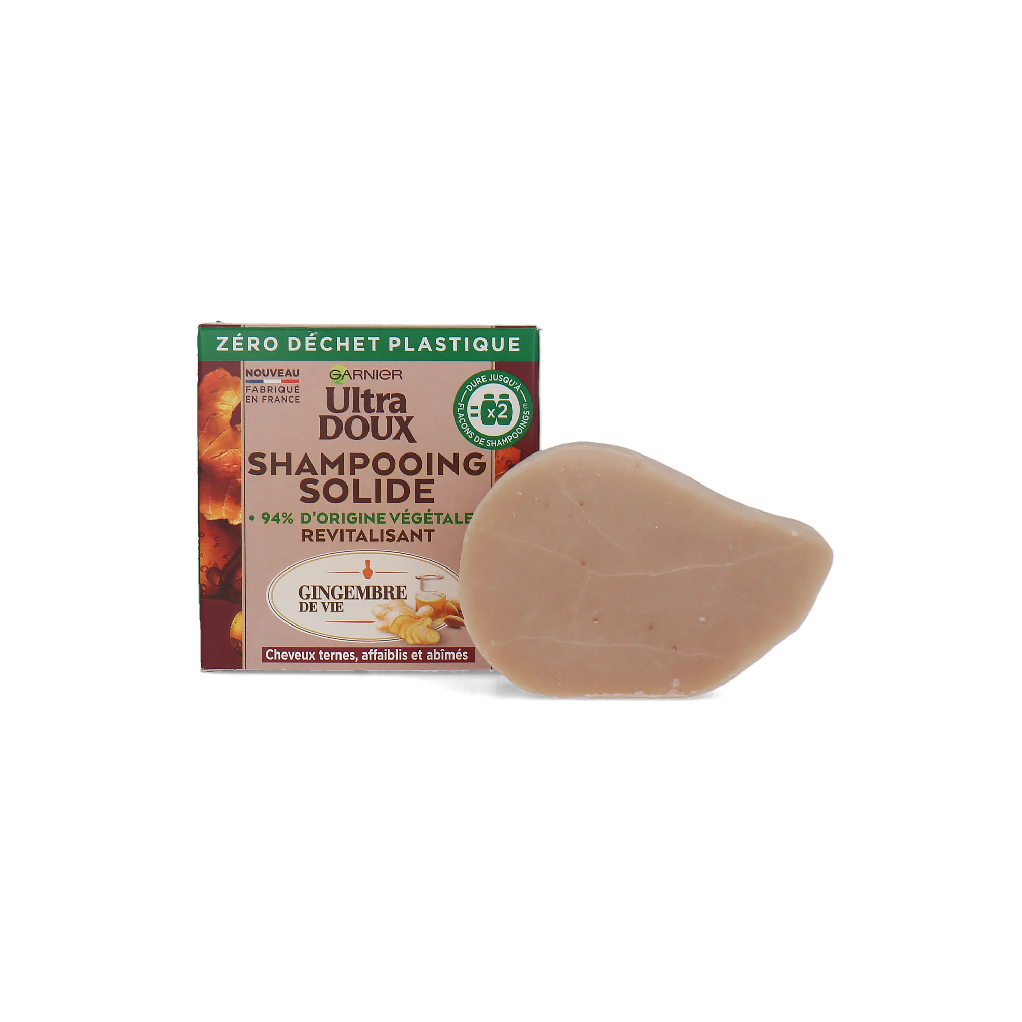 Ultra Doux Shampooing Solide Cheveux Ab M S 60g - Garnier