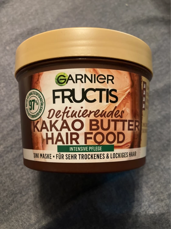 Fructis Hair Food Mask Cocoa Butter -390ml - Garnier
