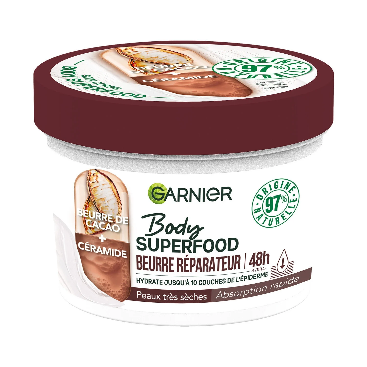 Garnier Bodyfood Cacao 400ml