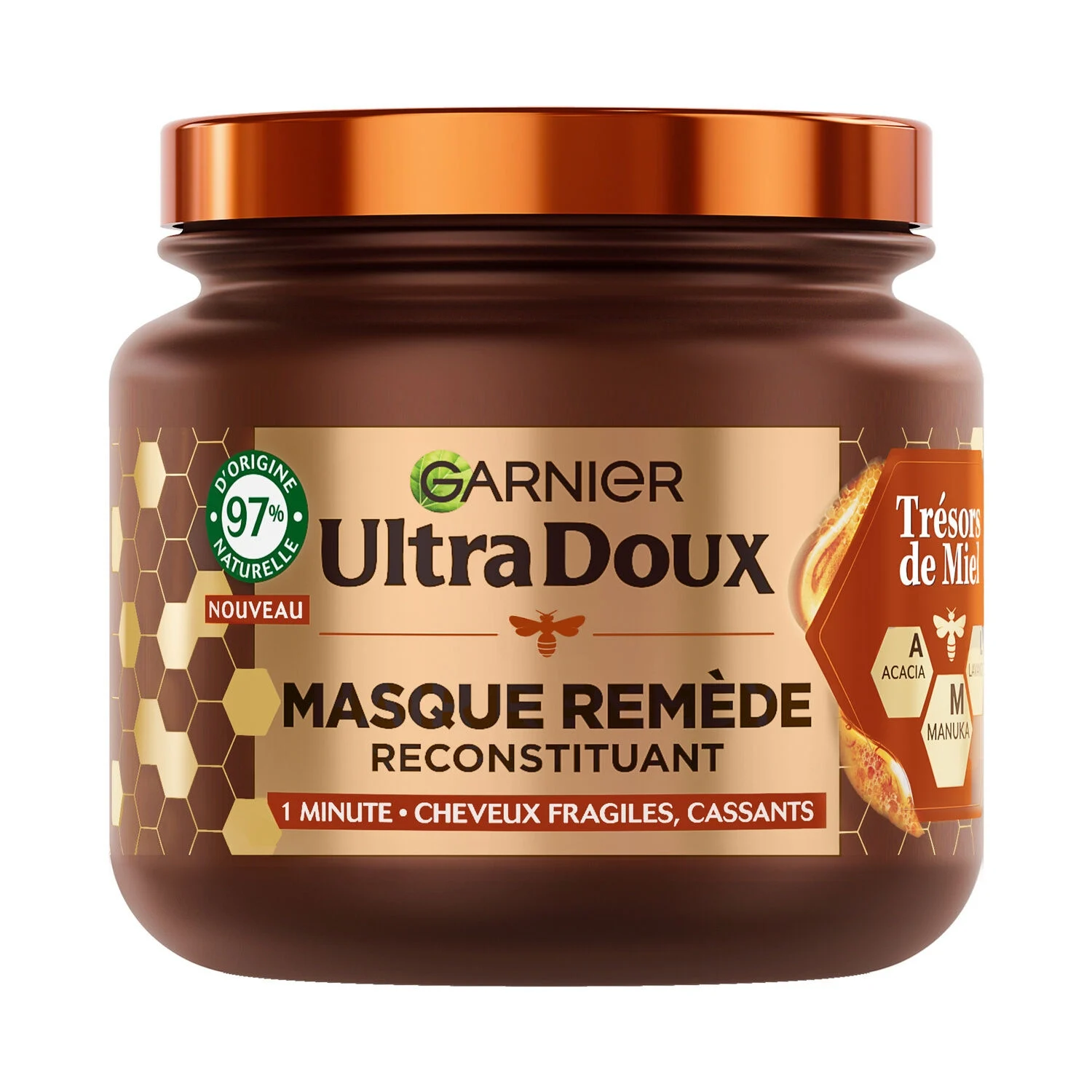 Hair Mask Reconstructing Remedy for Fragile Hair, 340ml - GARNIER