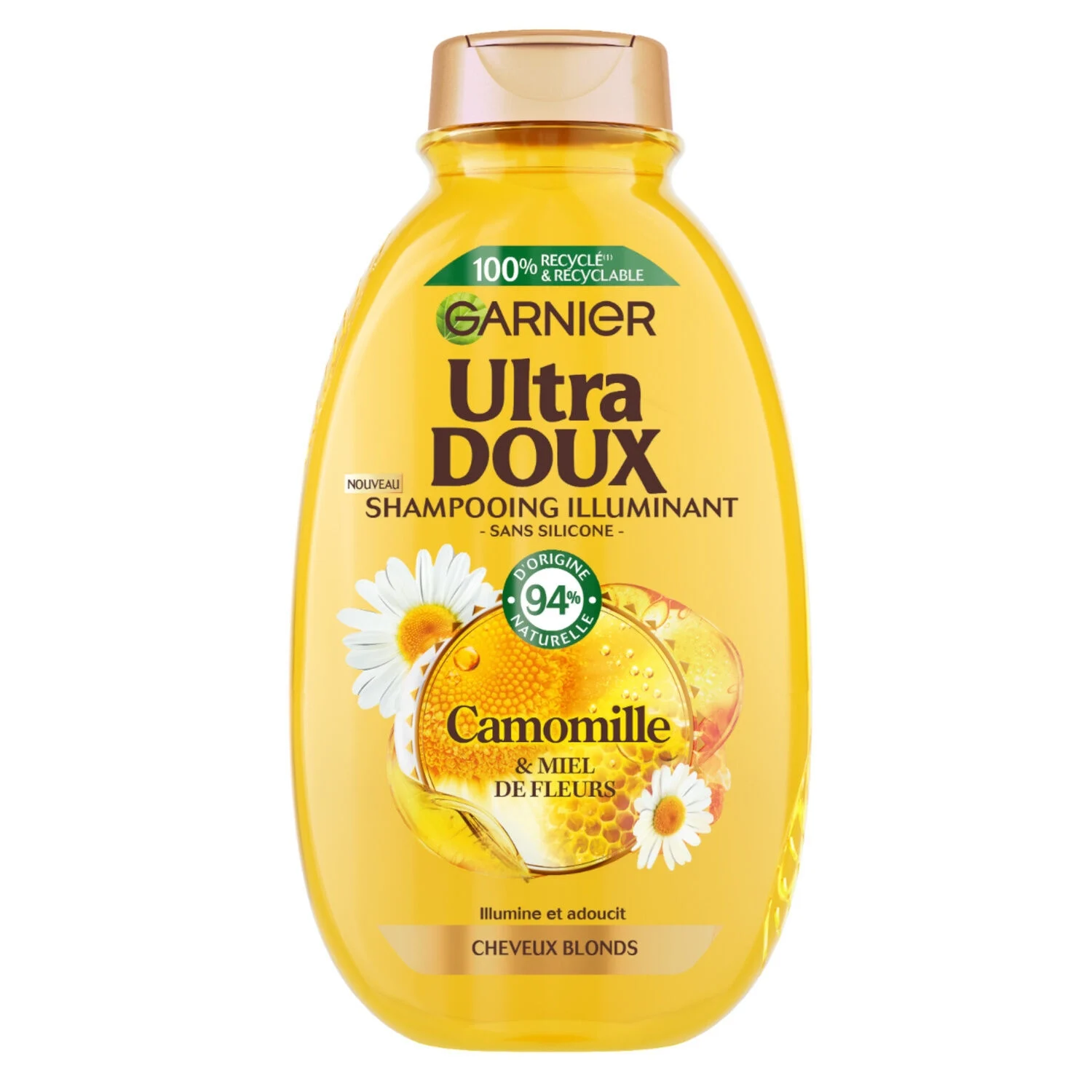 Chamomile Illuminating Shampoo for Blonde Hair, 300ml - GARNIER