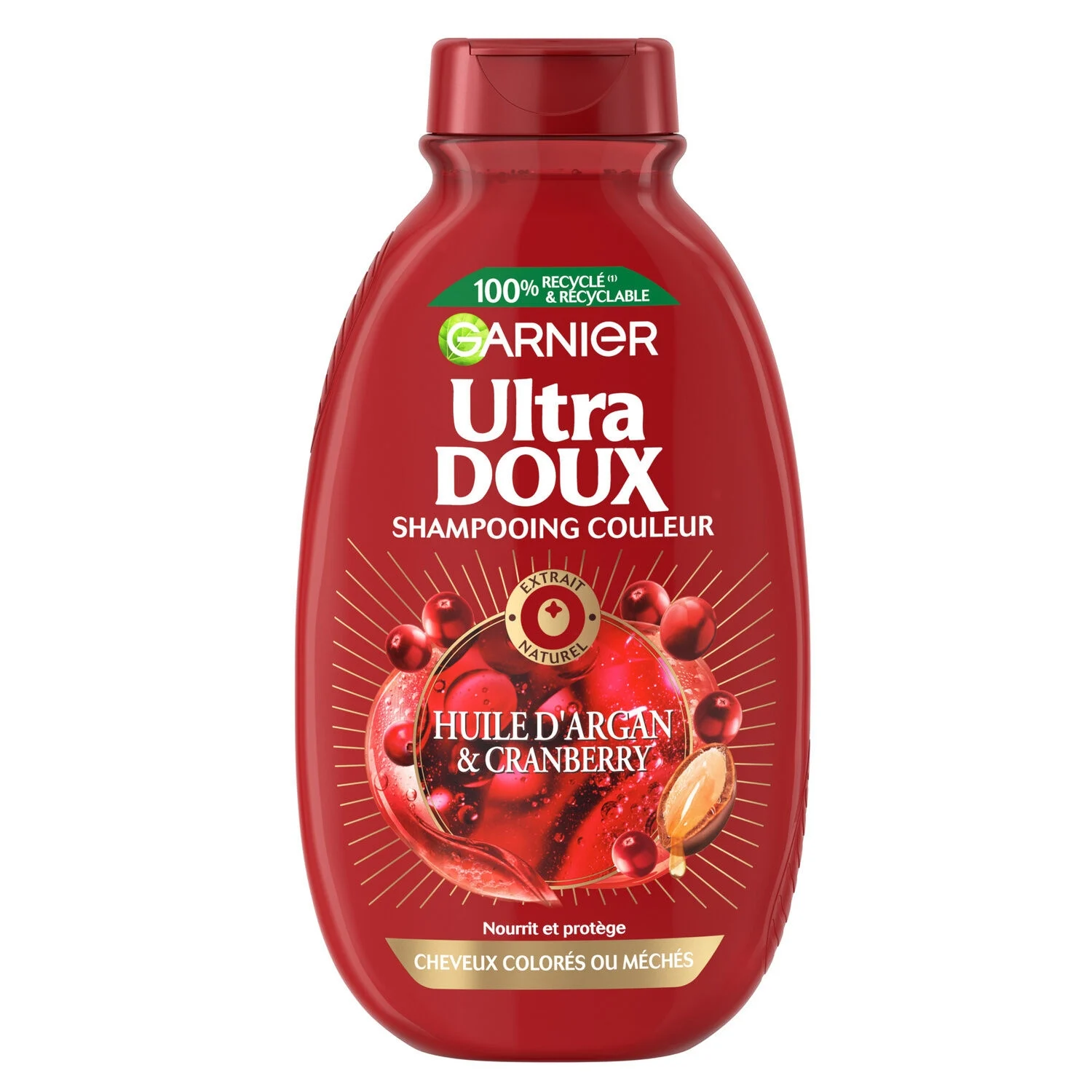 Color Shampoo for Colored Hair Argan Oil & Cranberry 300ml - Ultra Doux