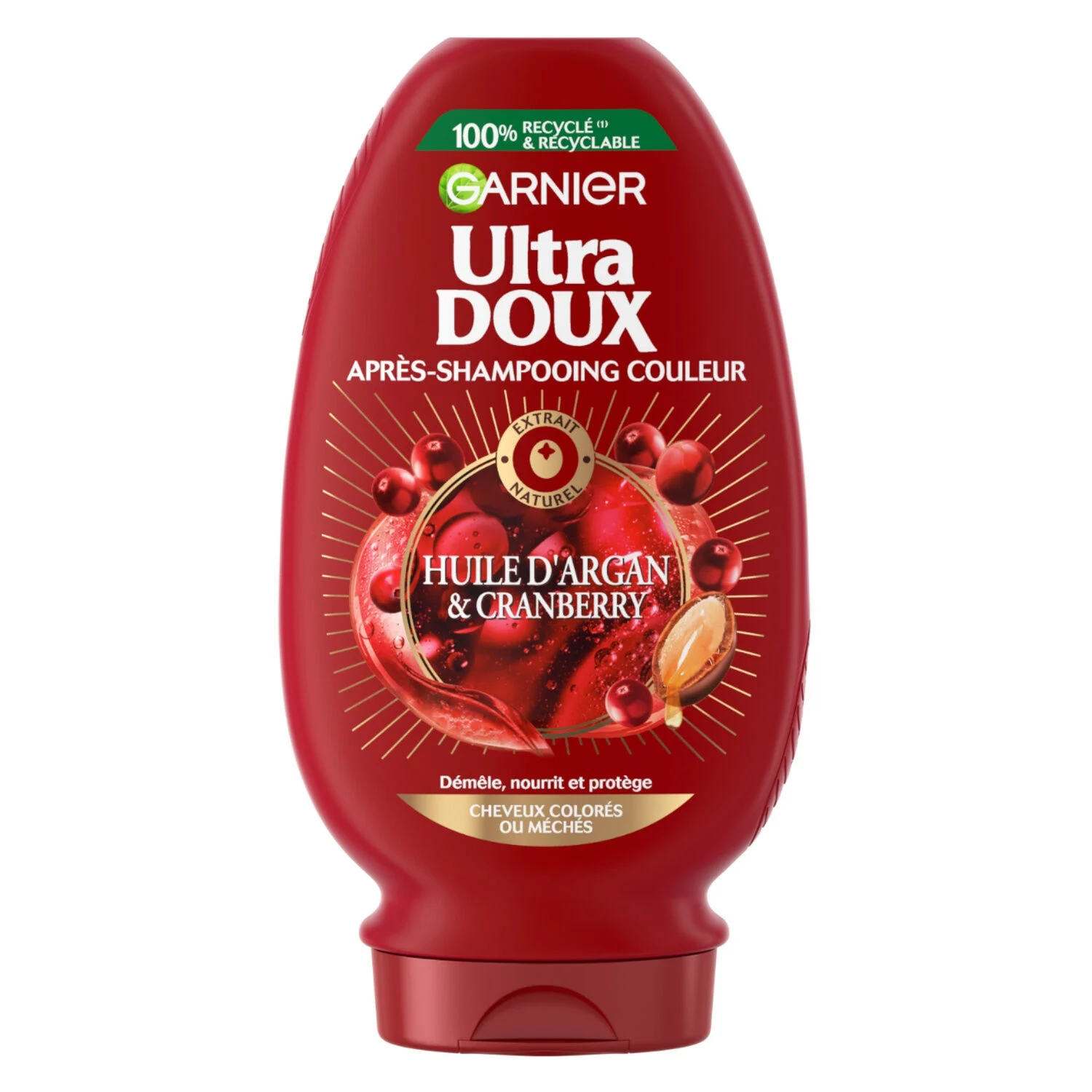 Color Conditioner for Colored Hair, Argan Oil and Cramberry, 250ml - GARNIER