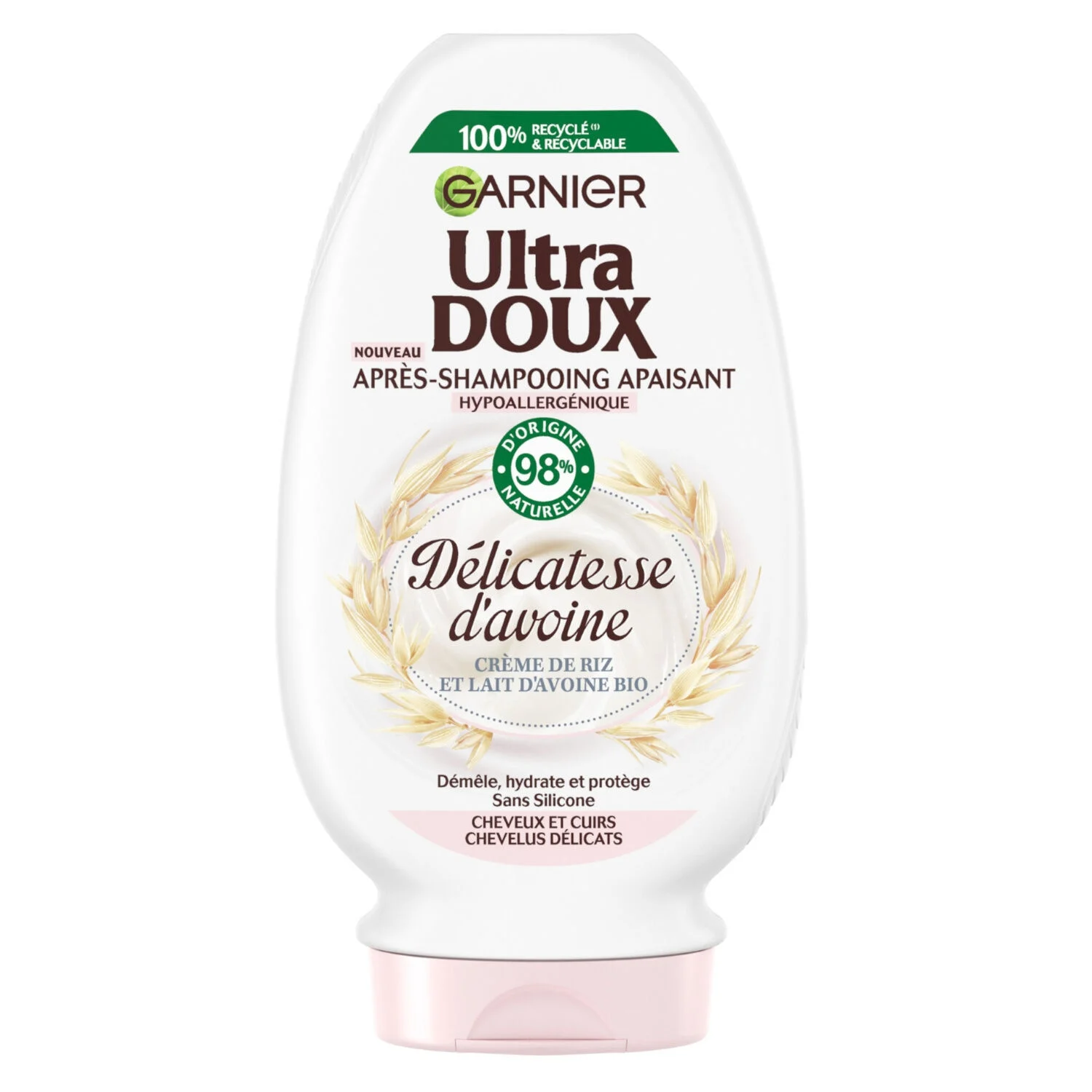 Après Shampoing Apaisant Cheveux Délicats Delicatesse d' Avoine, 250ml - GARNIER