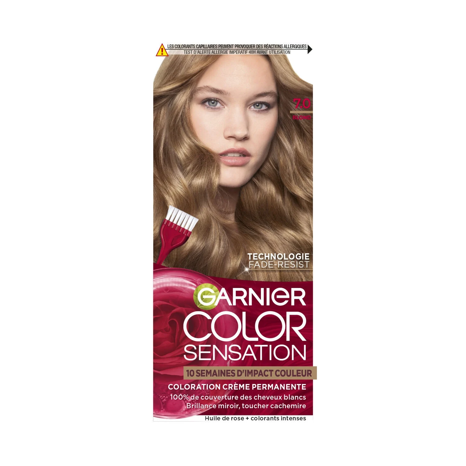 Перманентная краска для волос Блонд 7.0 - Garnier
