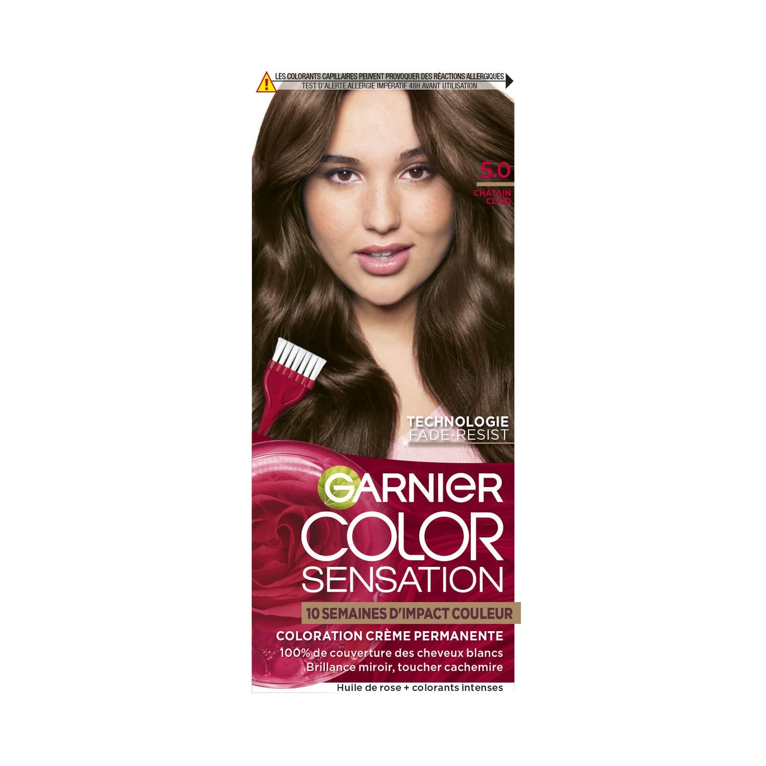 パーマネント ヘア カラー ライト ブラウン 5.0 - Garnier