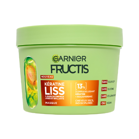 370ml Keratin Sleek Masque Fru