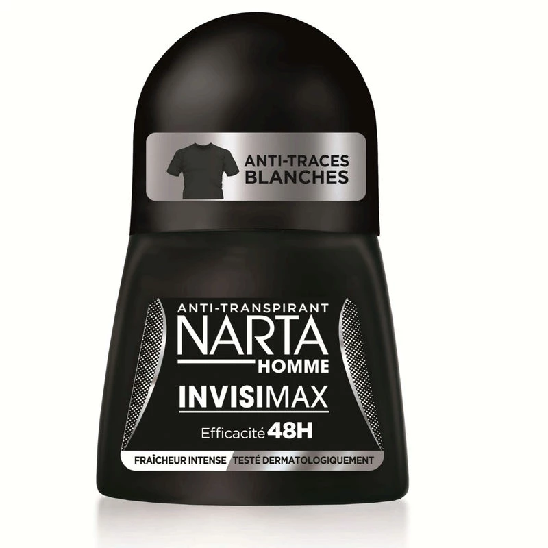 Déodorant MEN Invisimax 48h 50ml - NARTA