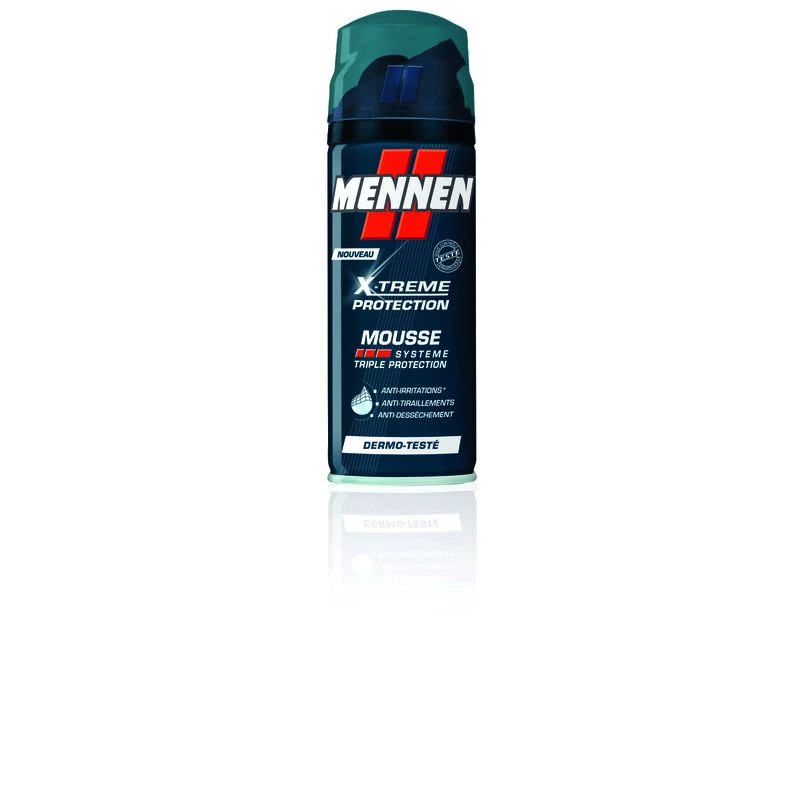 Mousse à raser X-Treme Protection 250ml - MENNEN