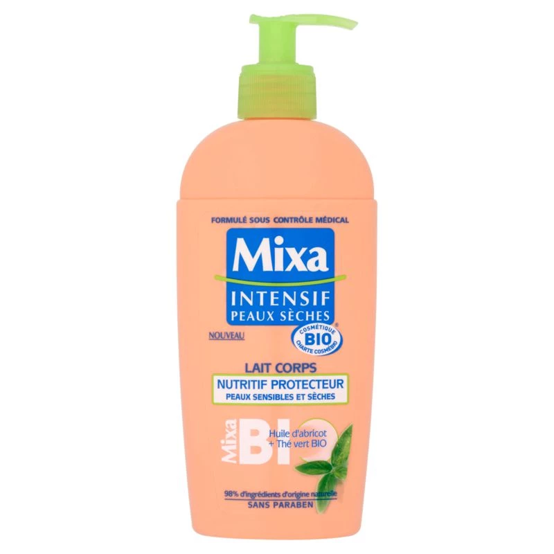 Lait corps nutritif & protecteur BIO 250ml - MIXA