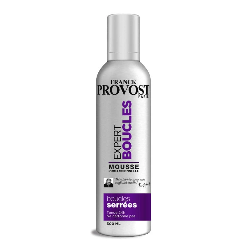 Stylingmousse voor strakke krullen 300 ml - FRANCK PROVOST