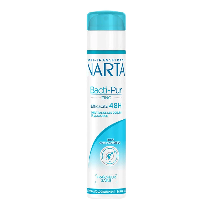 Bacti-pur 48h desodorante feminino com frescor saudável 200ml - NARTA