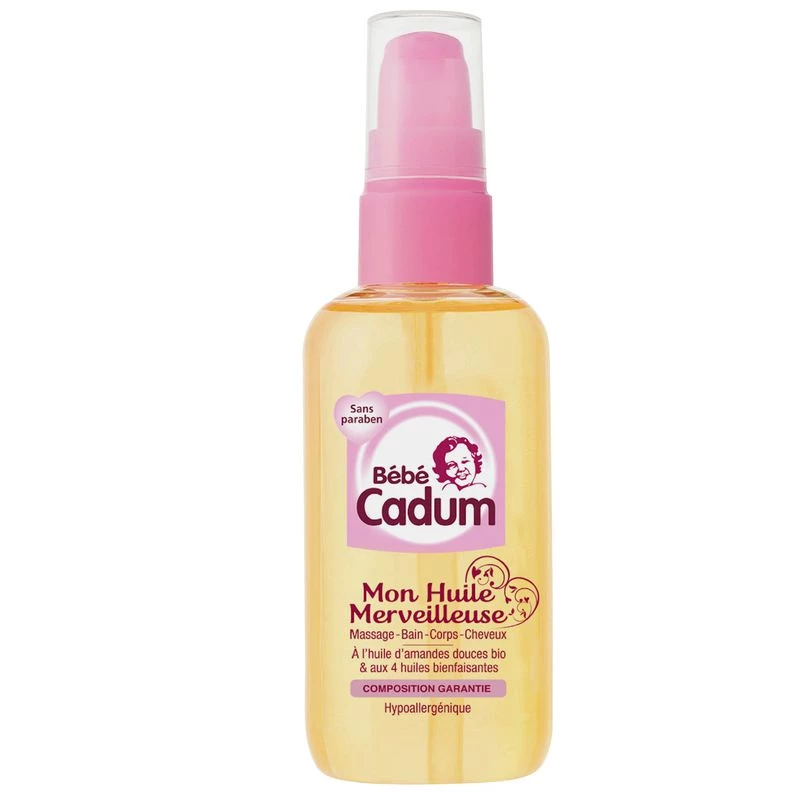 Maravilhoso óleo de bebê 100ml - CADUM