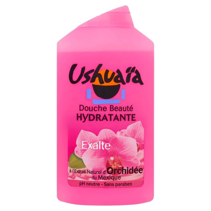 Douche beauté hydratante extrait naturel d'orchidée 250ml - USHUAIA