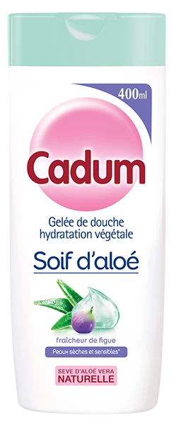 Gel douche soif d'aloé fraîcheur de figue 400ml - CADUM