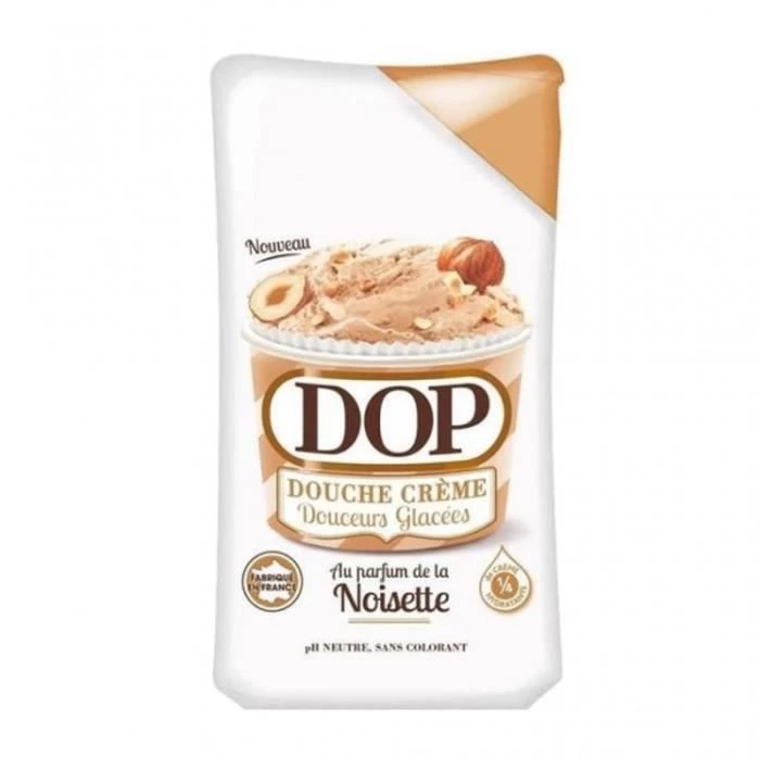 Gel douche douceurs glacées parfum noisettes 250ml - DOP