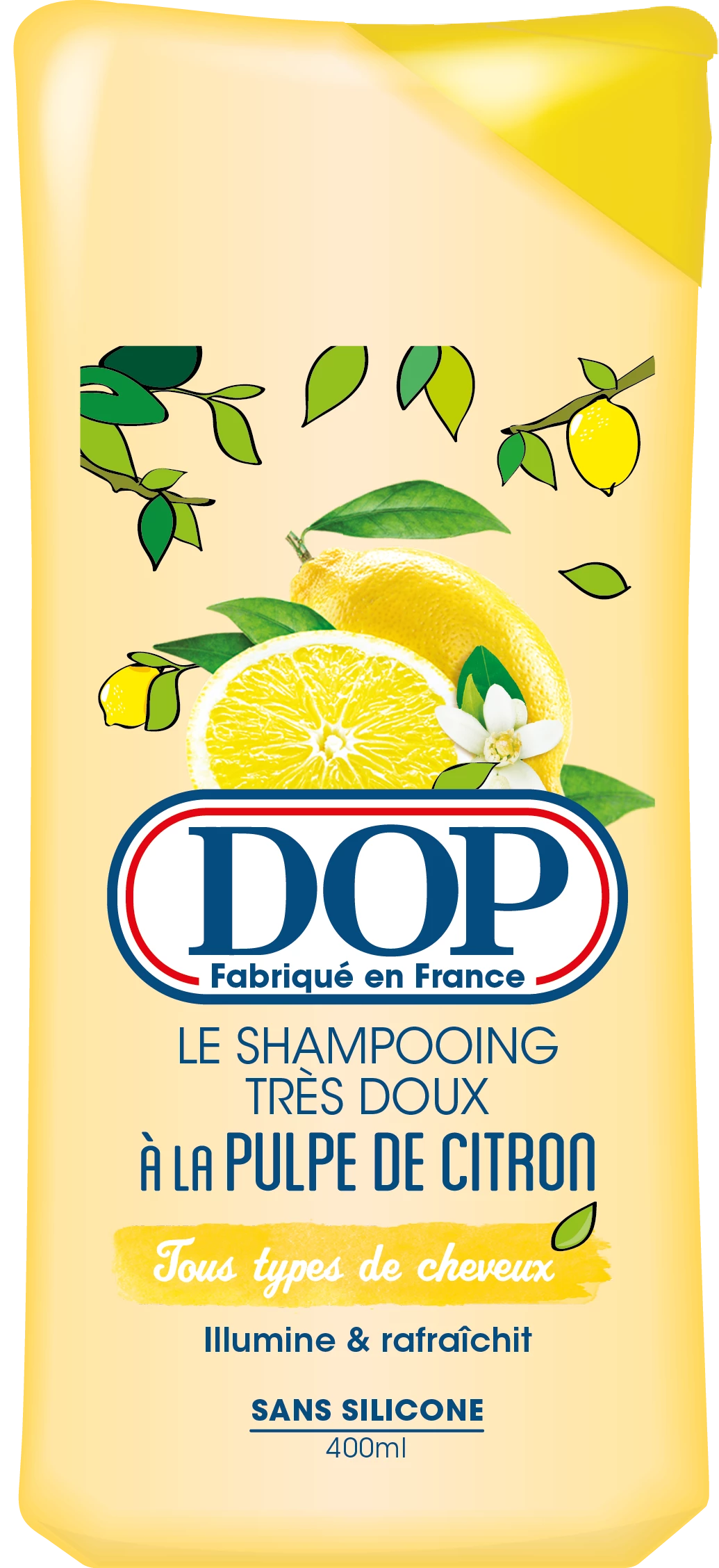 Shampooing à la pulpe de citron 400ml - DOP