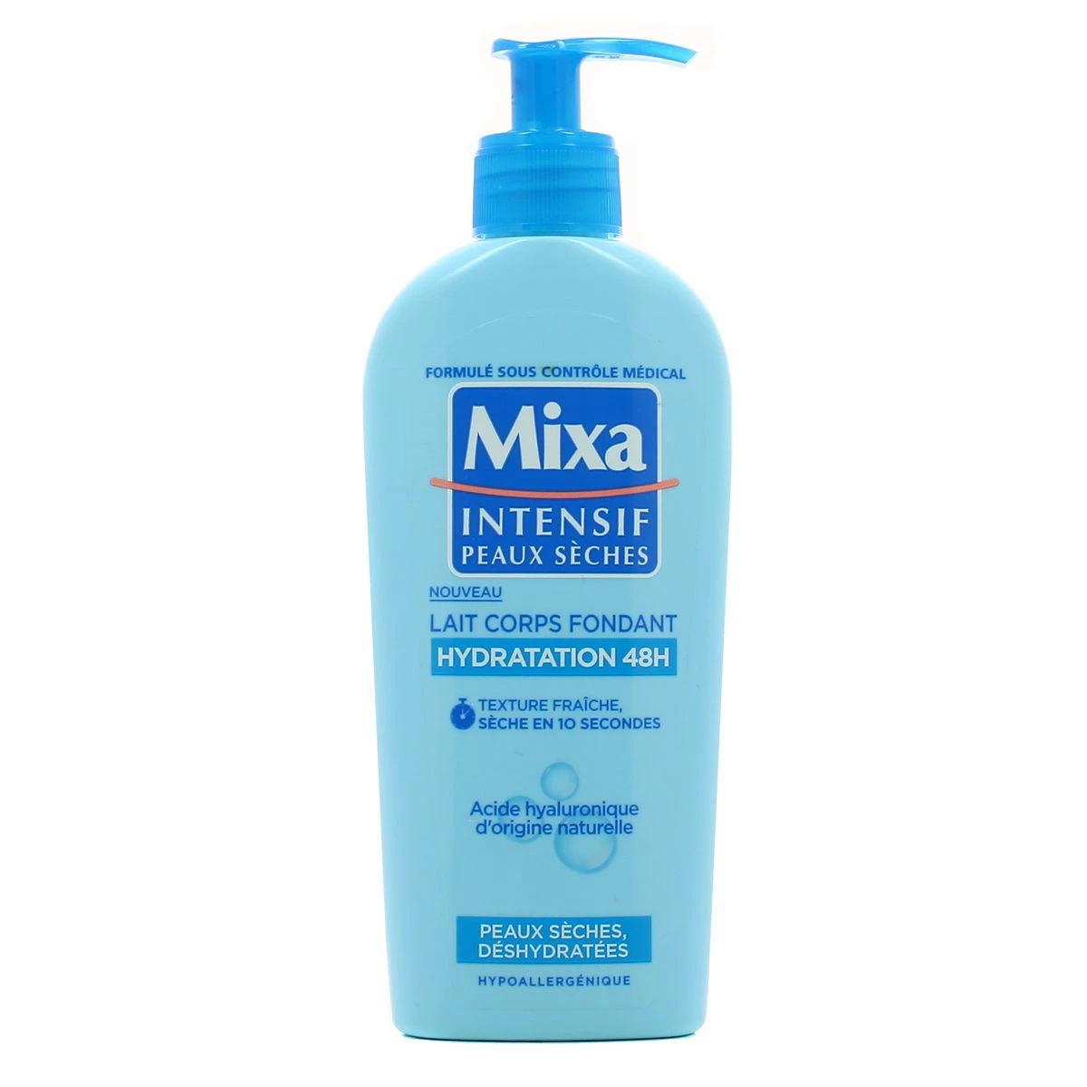 Lait corps fondant hydratation 48h intensif 250ml - MIXA