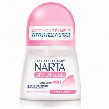 Antitranspirant Bille Fraicheur 48h BioEfficacité  50ml 6 NARTA