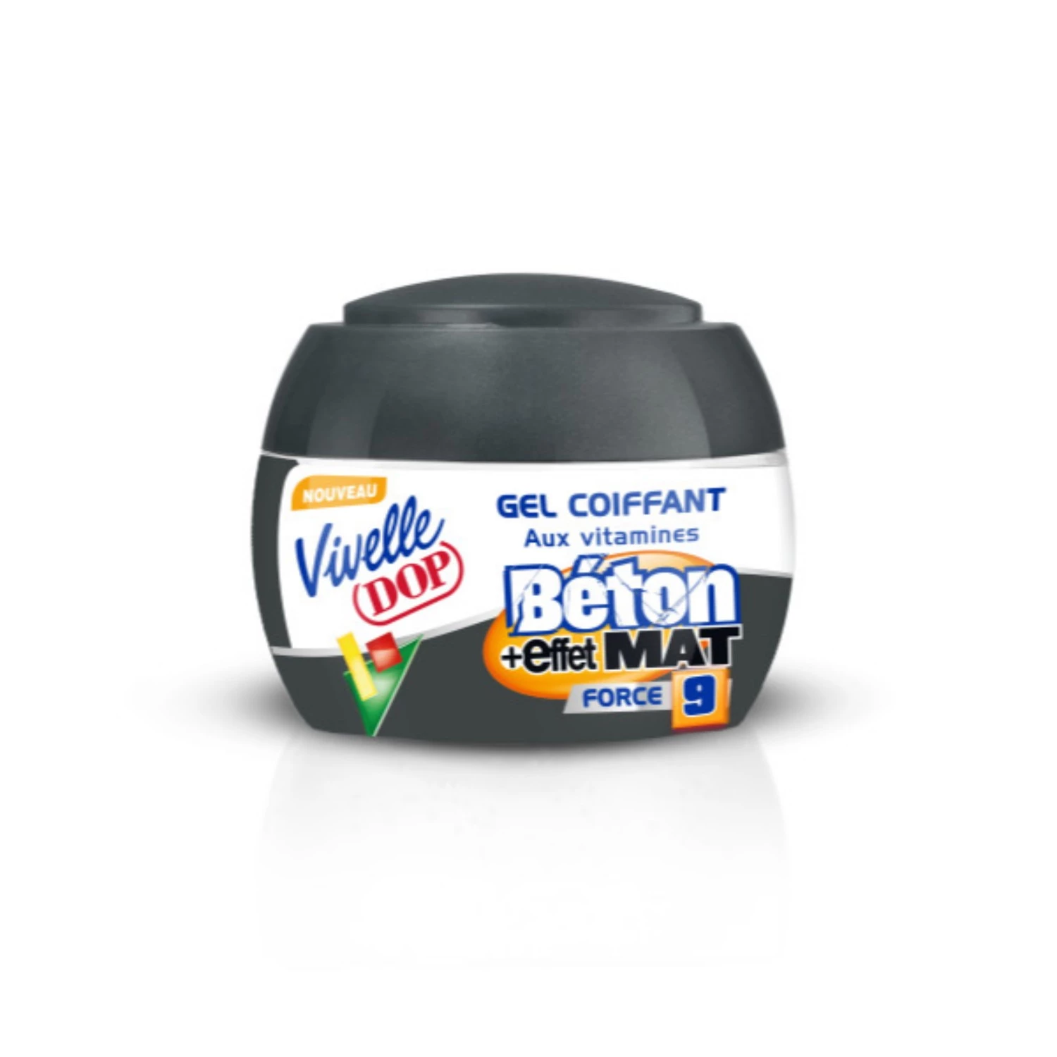 Gel coiffant béton effet mat 150ml - VIVELLE DOP