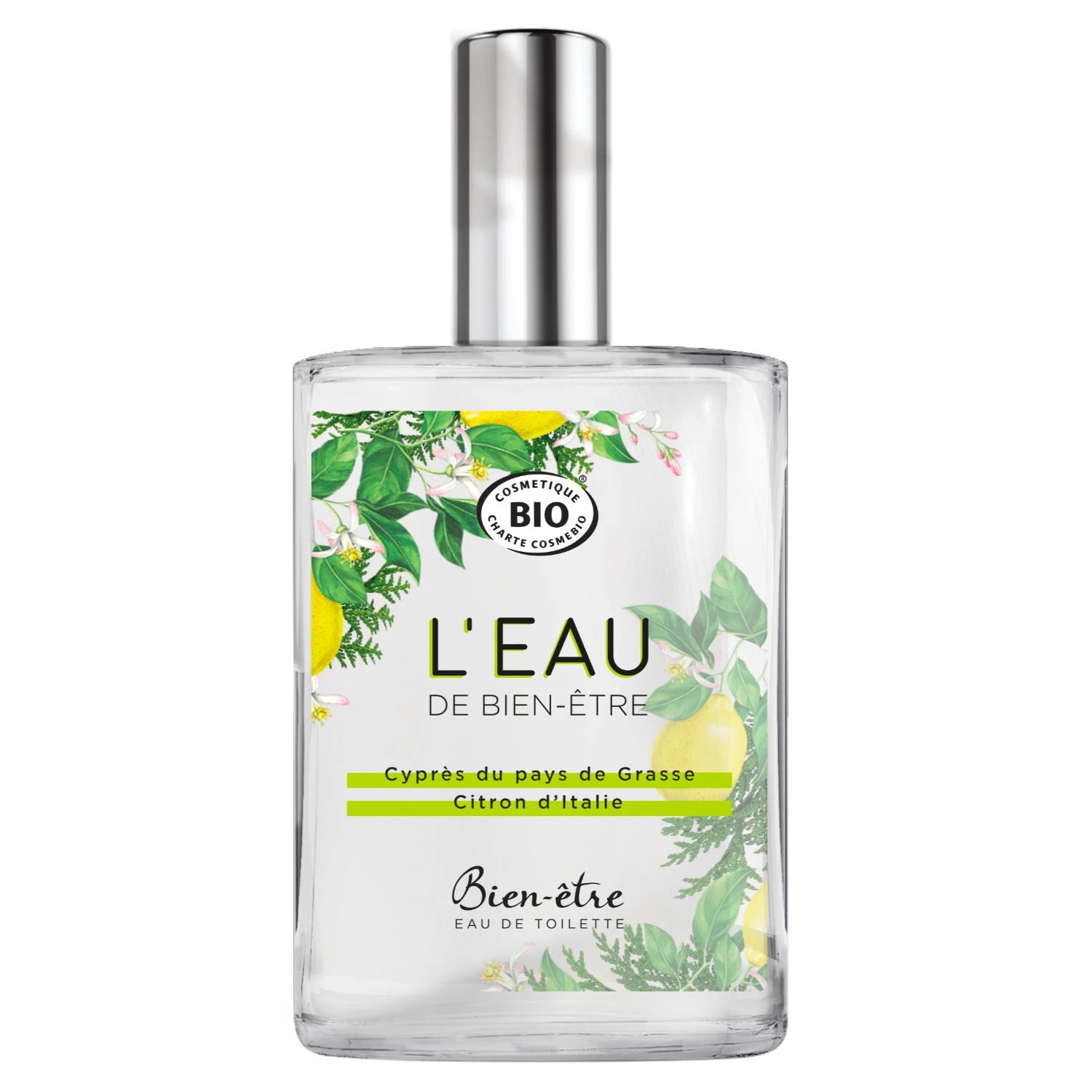 Acqua Benessere Limone e Cipresso Bio 75 Ml - BENESSERE