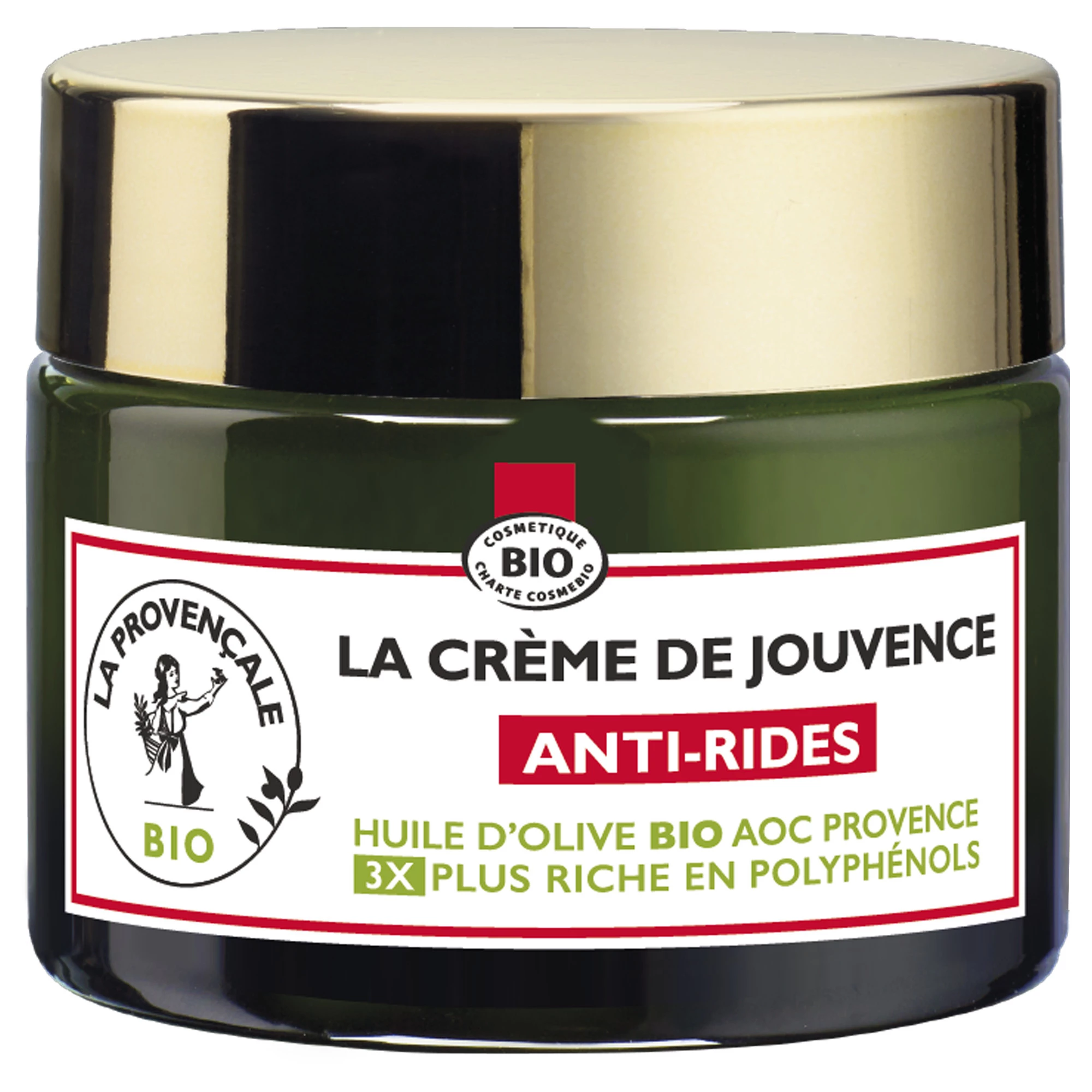 Crème AntiRides Bio, 5cl - LA PROVENCALE