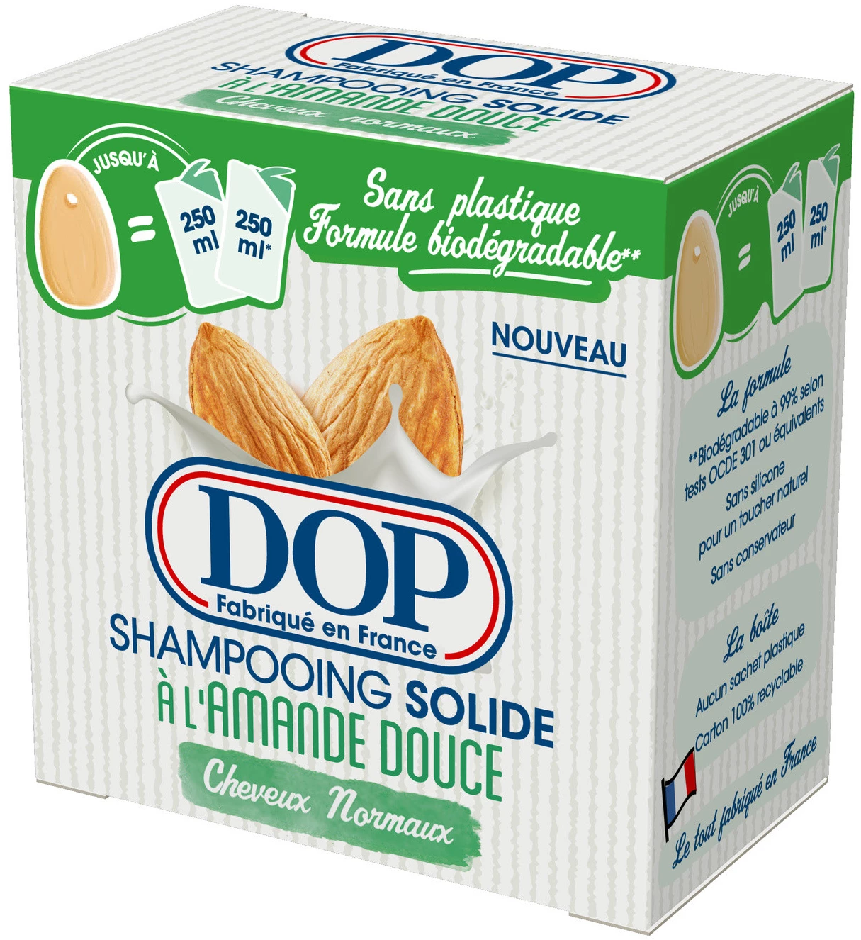 Dop Shp Almendra Sólida 65g