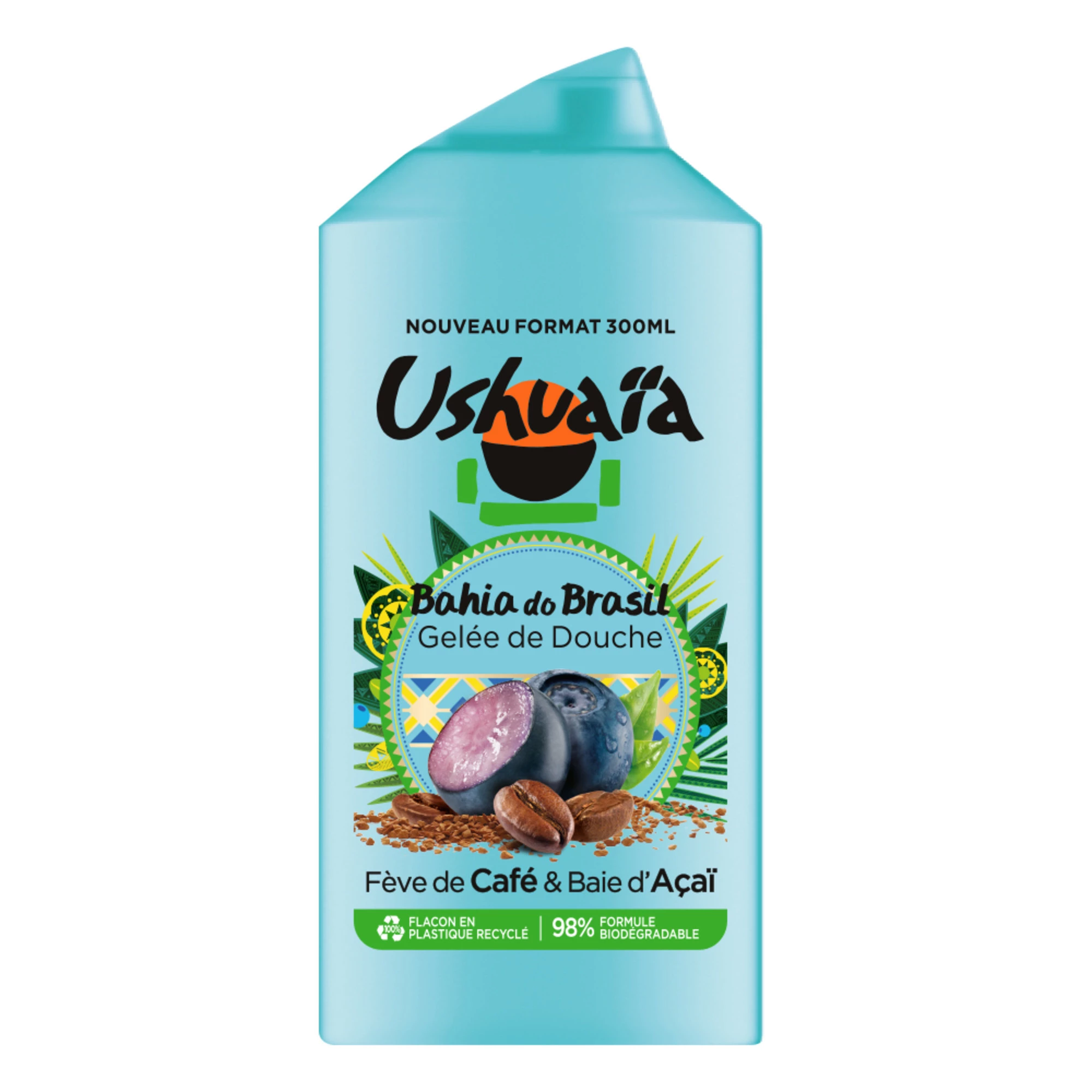 Bahai Douche Gel from Brasil Café & Açaï 300ml - USHUAIA