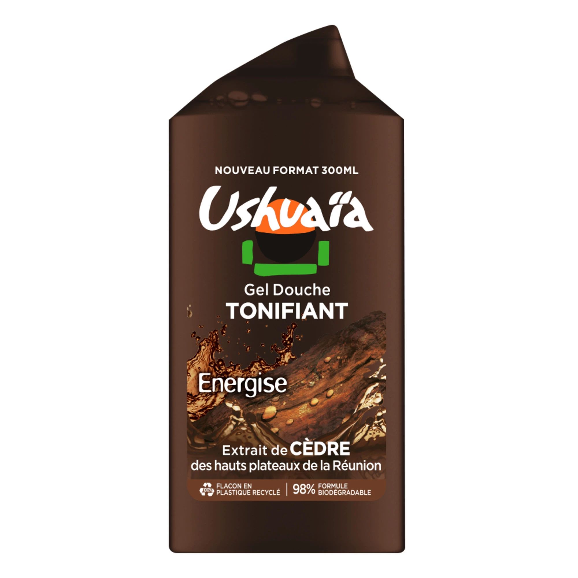 Tonifying Cedar Shower Gel 300ml - USHUAIA