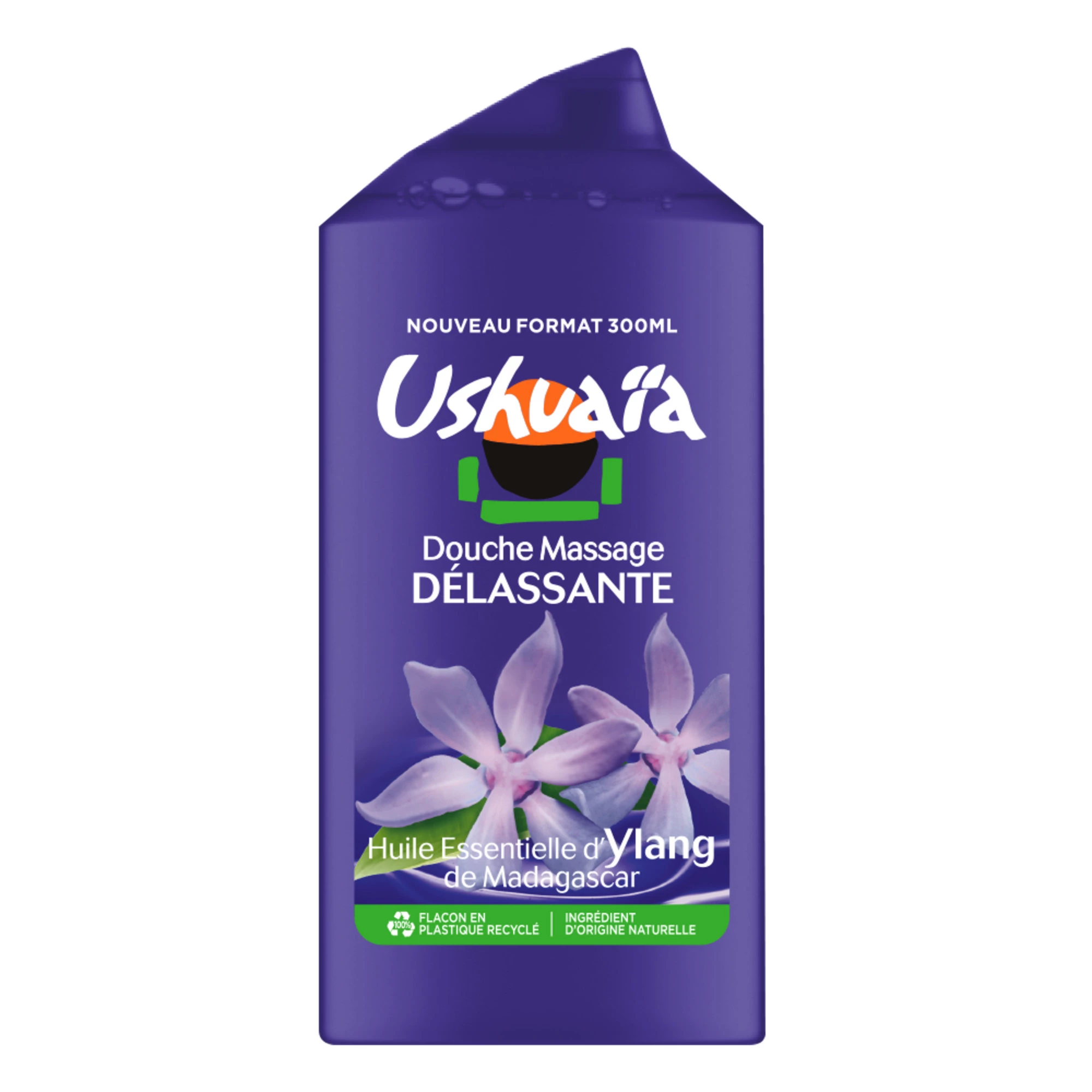 Ylang Relaxing Shower Gel 300ml - USHUAIA