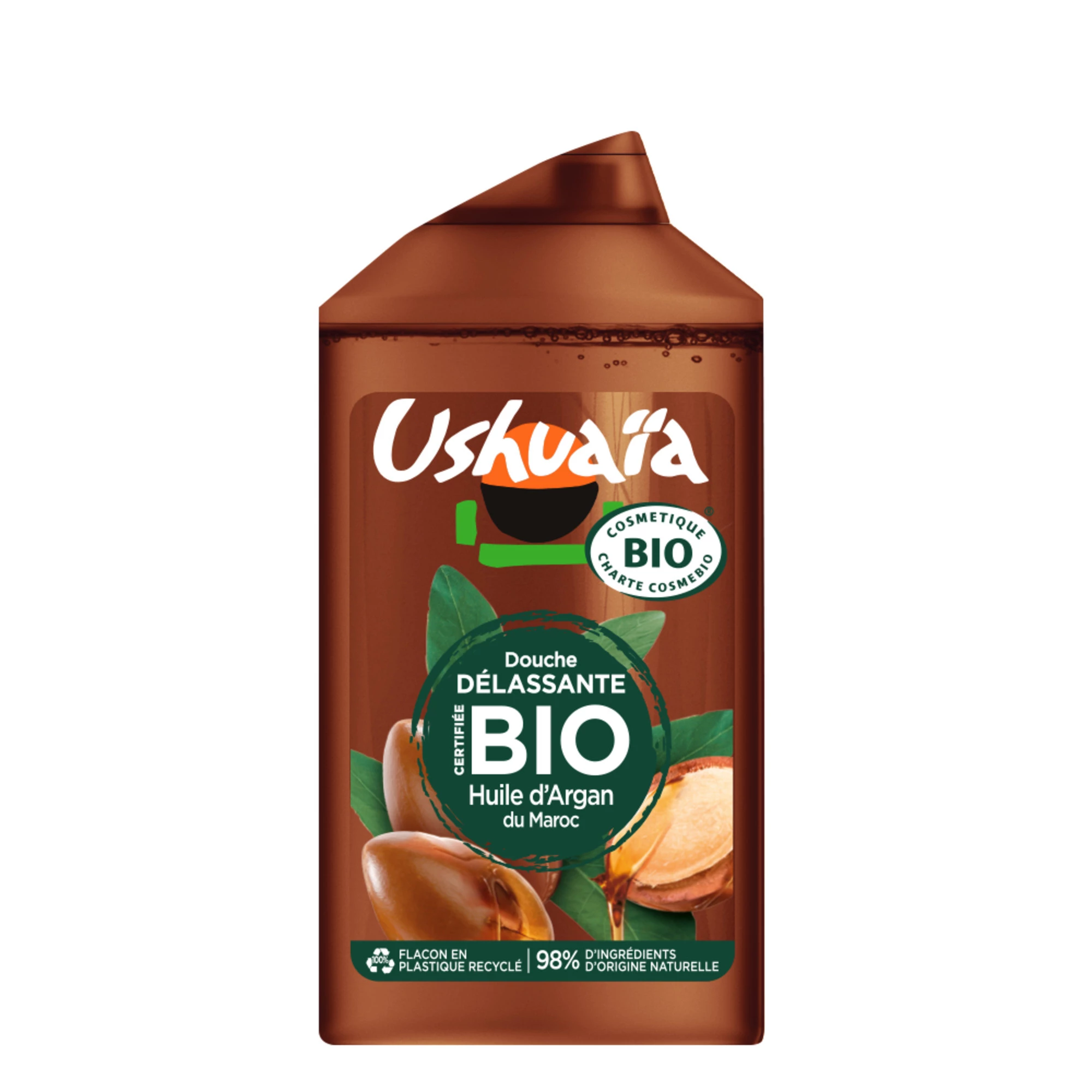 Zertifiziertes Bio-Argan-Duschgel 250 ml - USHUAIA