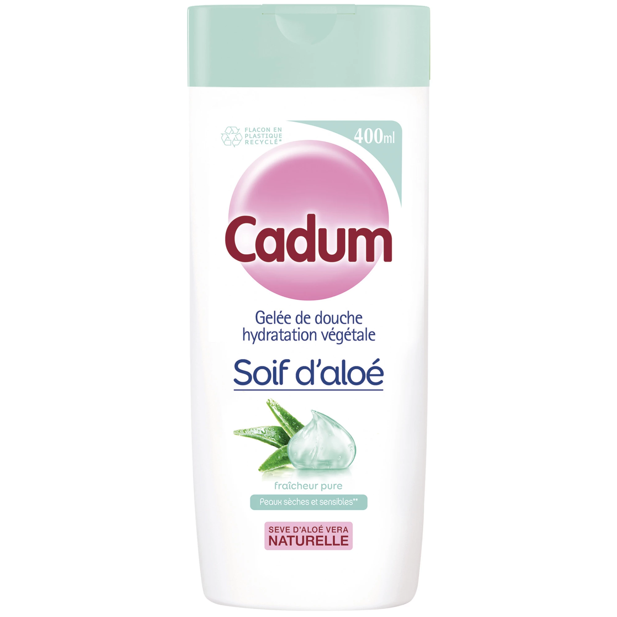 Cadum Dche 400ml Soif Aloë Alo