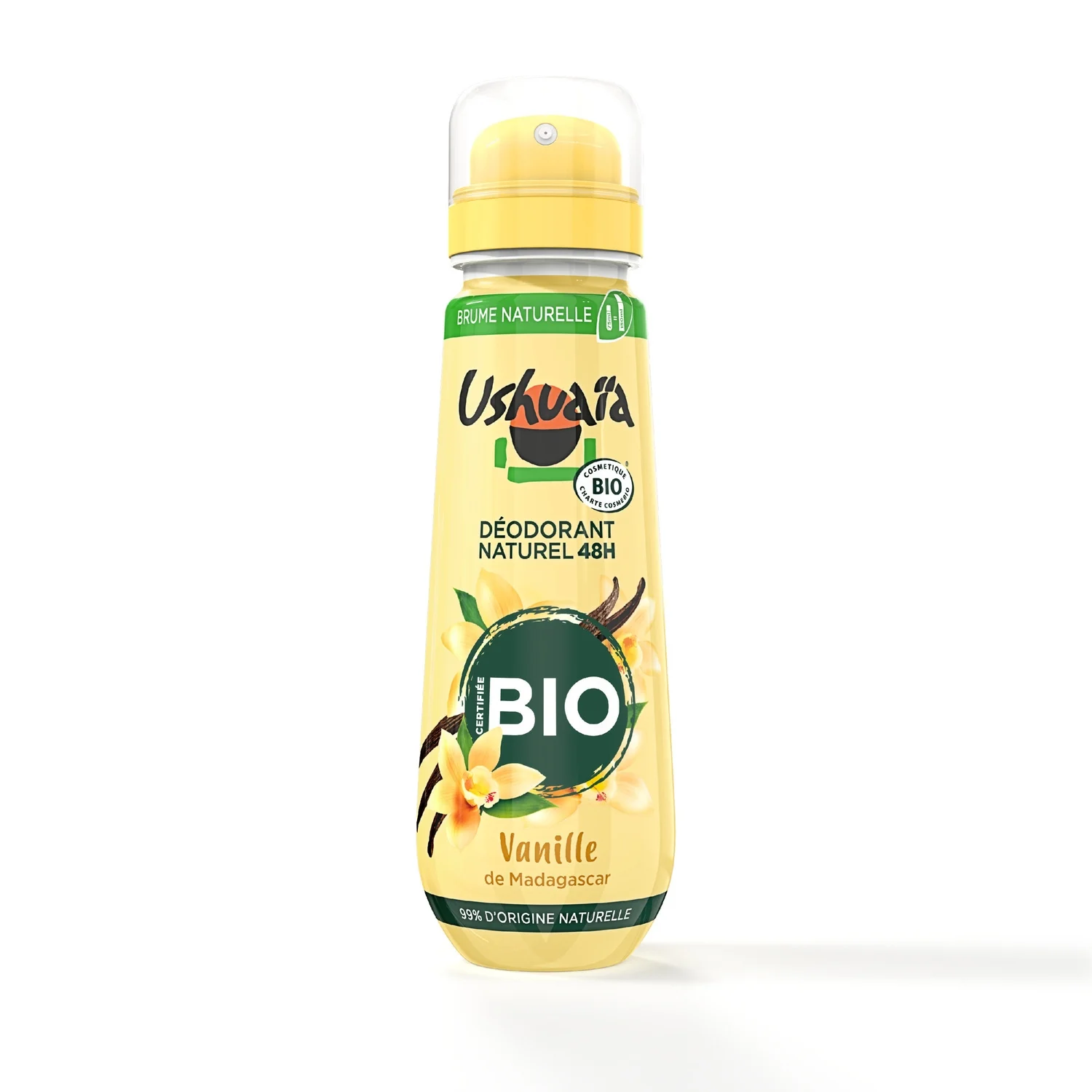 Ush Deo Comp Bio Vanille 75ml