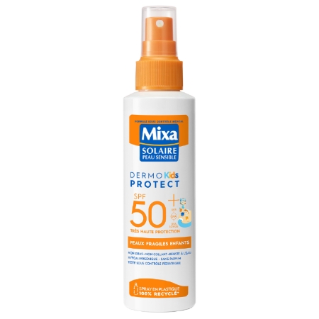 Spray Protection Solaire Enfant Peaux Fragiles , 150ml - MIXA