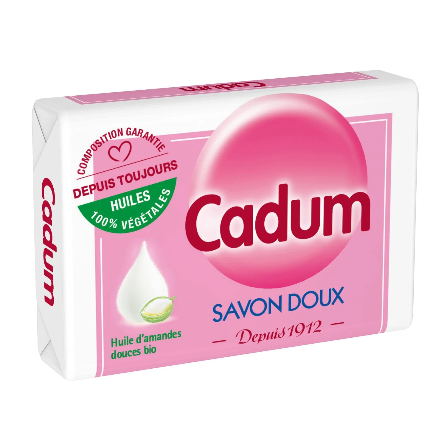 Mafuta ya sabuni yenye laini laini ya kikaboni 100gr - CADUM